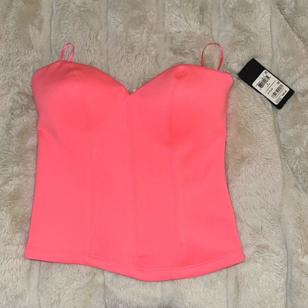 Guess NWT Pink Crop top Size Small